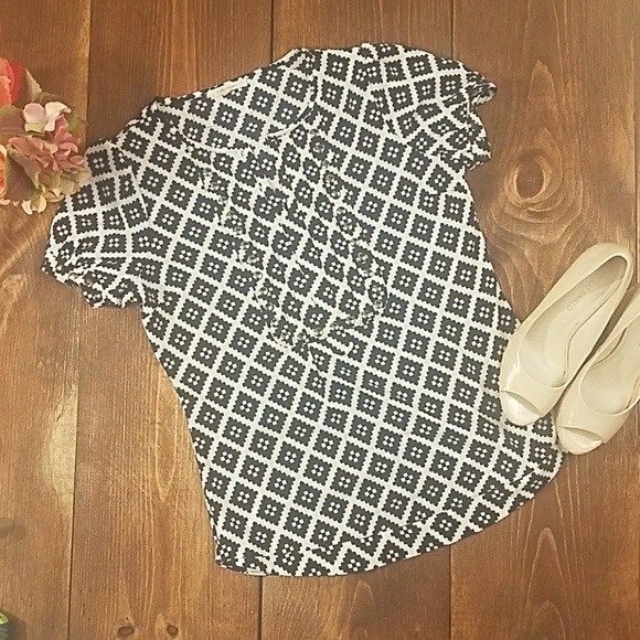 41 Hawthorn Tops - (Stitch Fix) 41 Hawthorn Geo Pattern Tunic